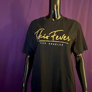 Tokio Fever black & gold t shirt